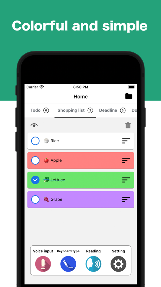 #1. Voice Todo (iOS) 由: Kengo Saito