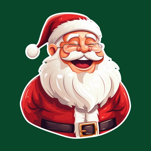 Merry Christmas Sticker Set icon