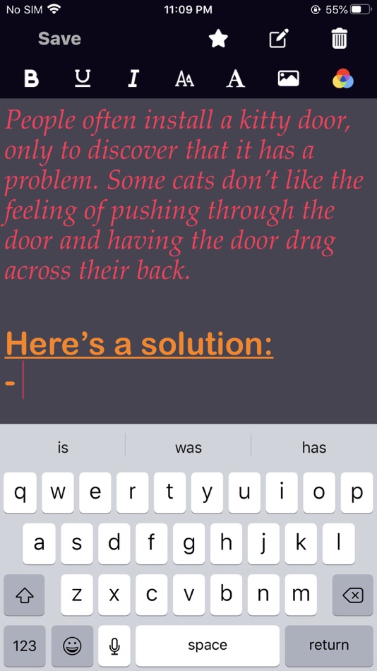 #7. Epitomize - Write Quick Notes (iOS) 게시자: Celestine Nishimwe