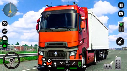 Euro Truck Parking Game Screenshot