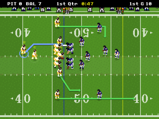 Retro Bowl iPad app afbeelding 1