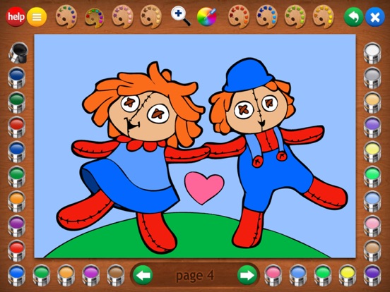 Screenshot #5 pour Plushies Coloring Book