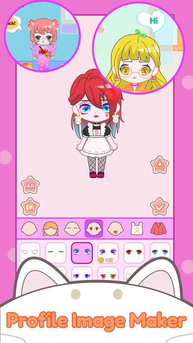 Anime Fashion Doll Maker AR Screenshot
