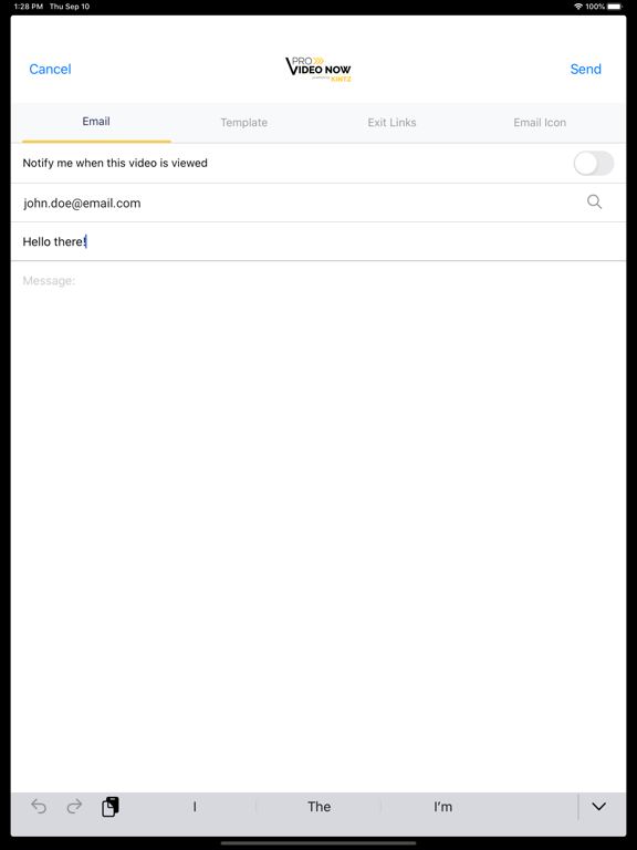 ProVideo NOW iPad screenshot 5 - Business app