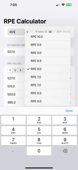 Game screenshot RPE apk