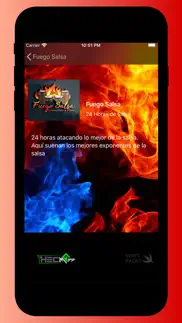 fuego salsa iphone screenshot 2