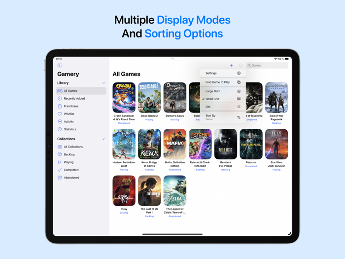Gamery - Game Tracker
