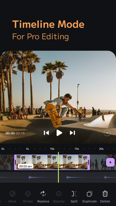 Videomash: video & reel editor Screenshot