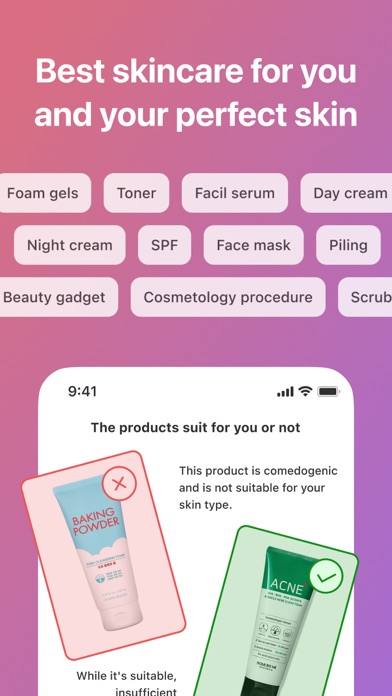 Personal Skincare Routine App Screenshot
