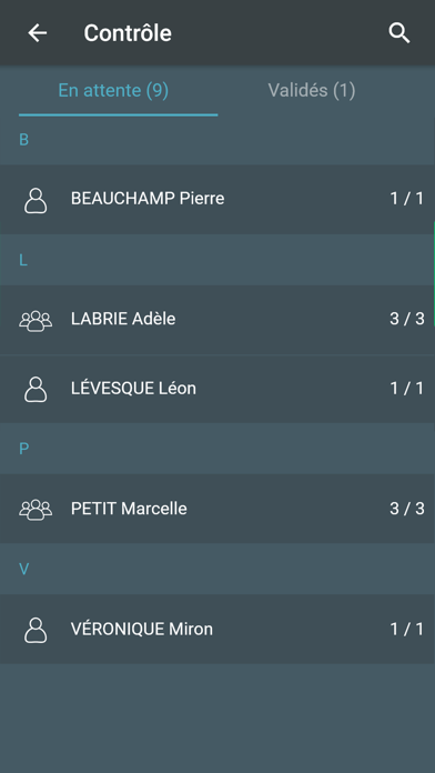Scan WebGazelle Billetterie Screenshot