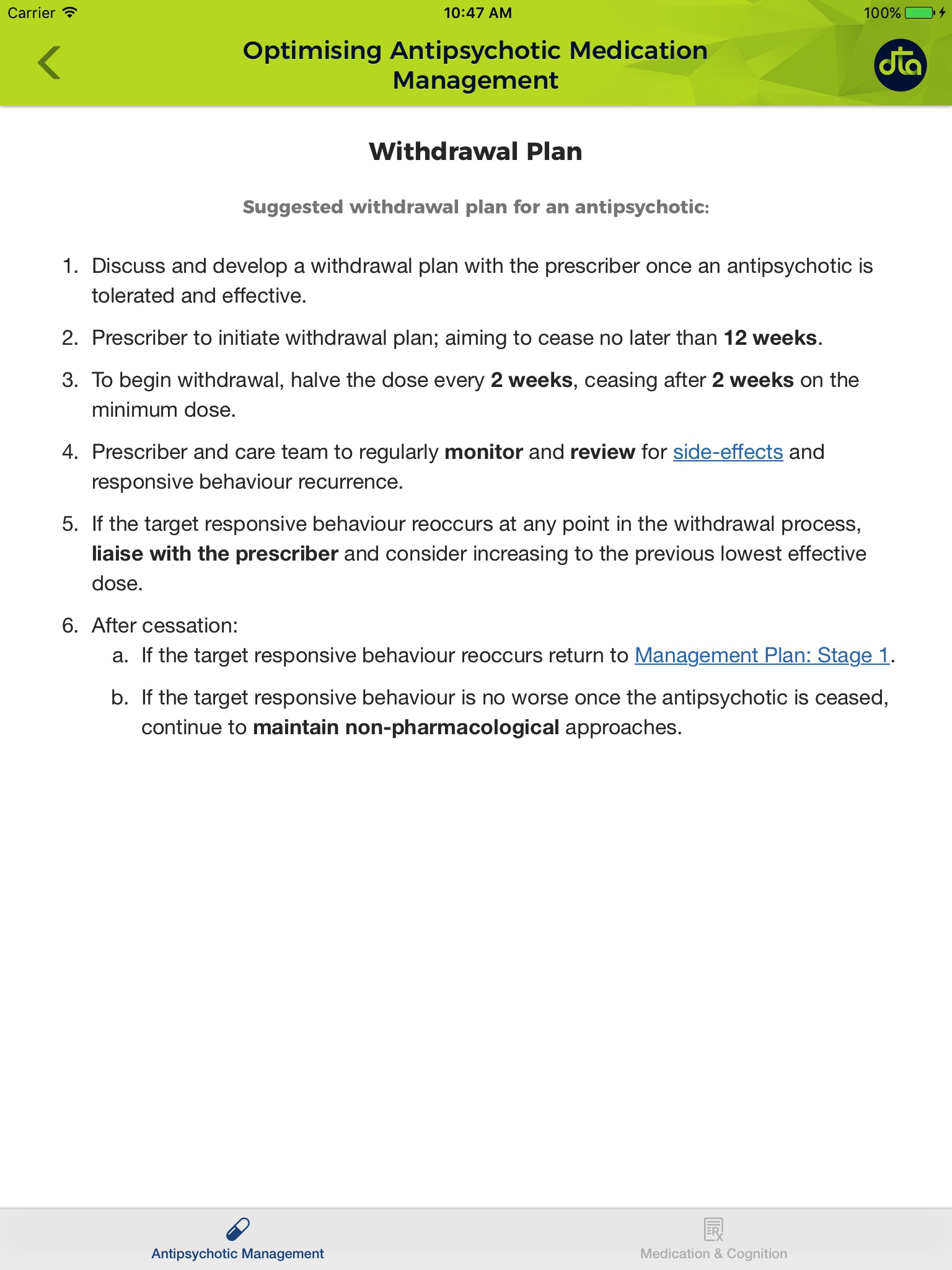 DTA Medications screenshot 4