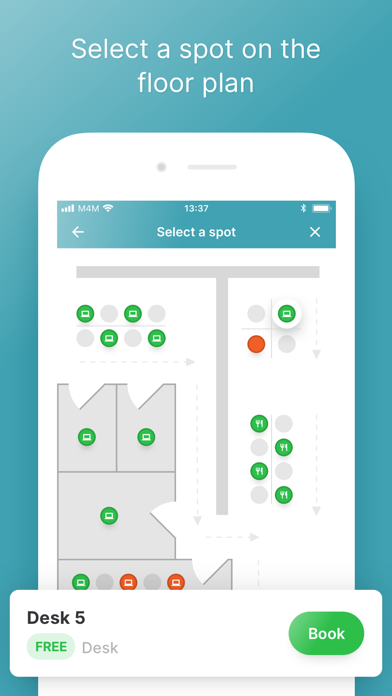 BookMyDesk office Screenshot