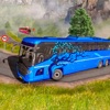 Off road uphill mountain Bus icon