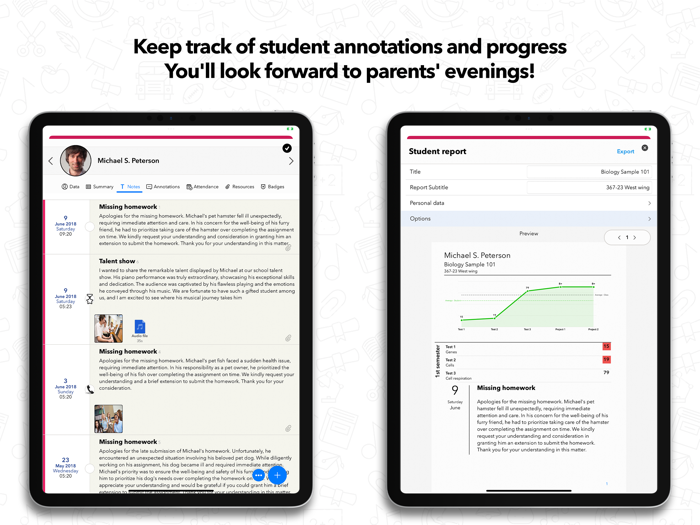 iDoceo - Planner and gradebook