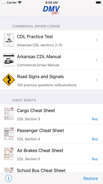 Arkansas CDL Test Prep