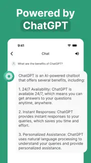 ai chat 4.0: genius iphone screenshot 1