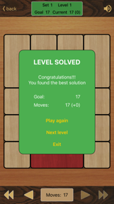 Klotski puzzle game screenshot