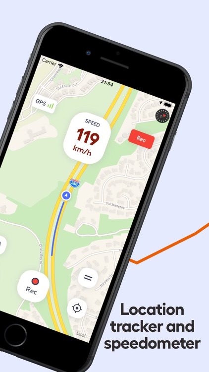 Simple Speedometer Save App