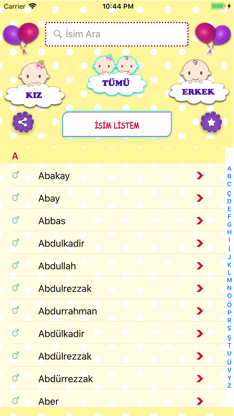 Bebek İsimleri screenshot 1