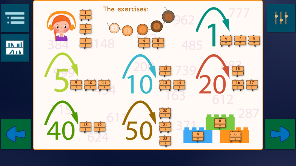 #2. Numbers on Bricks (macOS) 由: Magiwise