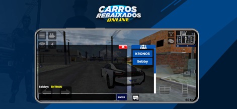 Carros Rebaixados Online - L'application permet une conduite fluide en perspective à la troisième personne et facilite l'interaction avec d'autres joueurs via le chat textuel intégré en temps réel.