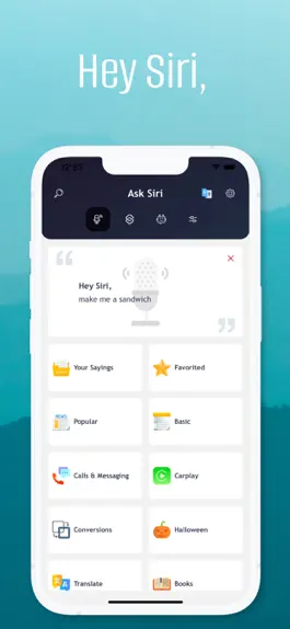 Game screenshot Приложение для Siri для iPhone mod apk