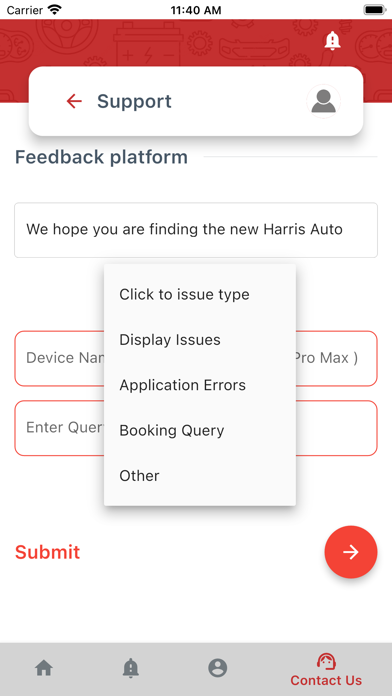 Harris Auto Screenshot