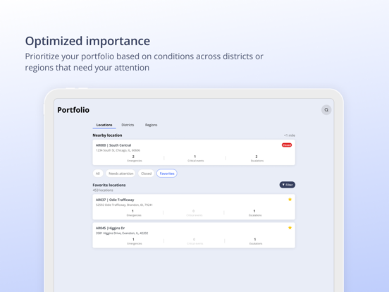 One Insite™ iPad screenshot 5 - Business app
