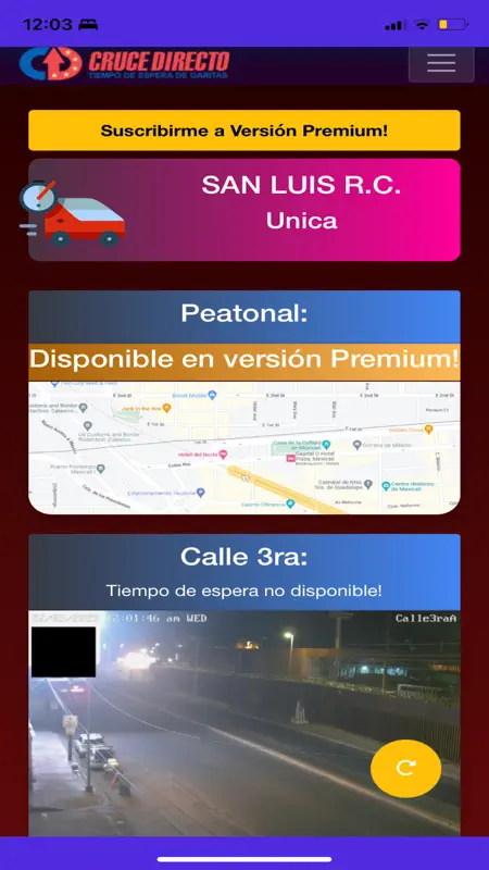 Cruce Directo Garitas screenshot 2 of 6