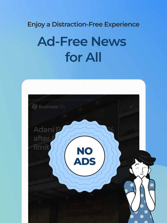 Khabri Bai - My News Buddy iPad screenshot 6 - News app