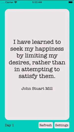 Mindful Quotes screenshot 1