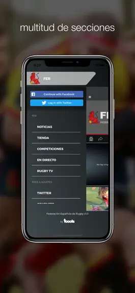 Game screenshot FERugby hack