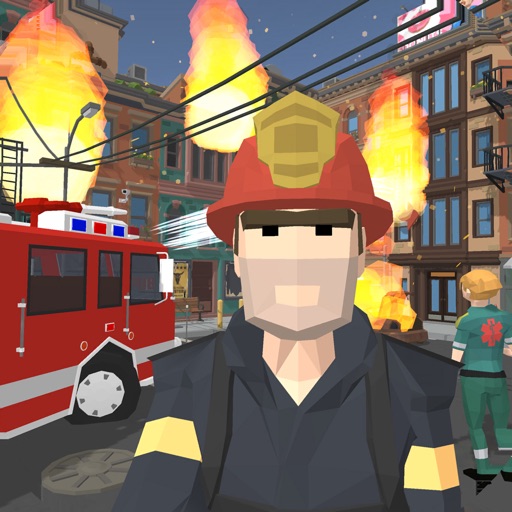 City Firefighter Heroes 3D icon