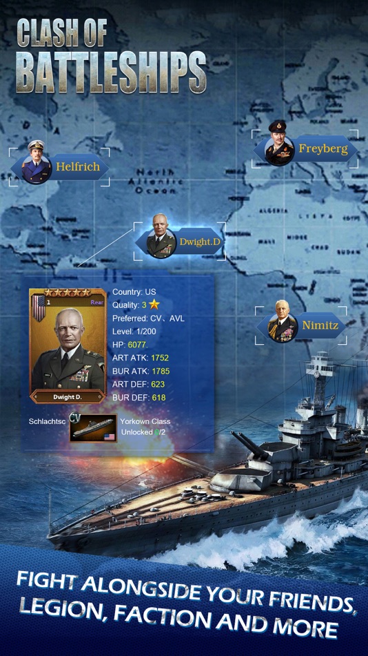 #2. Clash of Battleships - COB (iOS) 由: BluStar Games Limited
