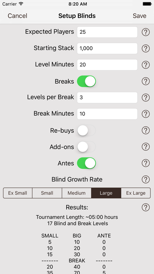#4. Texas Holdem Poker Timer Pro (iOS) 由: R. Booth
