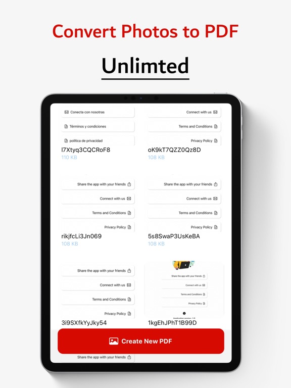 Photo to PDF, Scanner, Convert