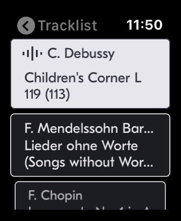 Apple Watch screenshot