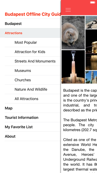 Screenshot #2 pour Budapest Offline City Guide