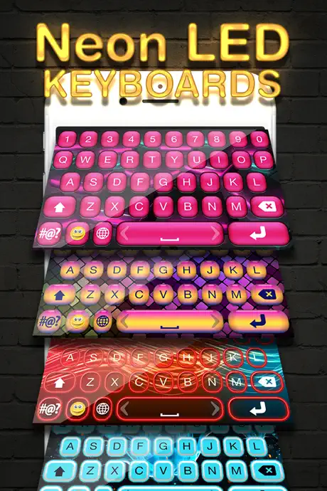 Neon LED Keyboards