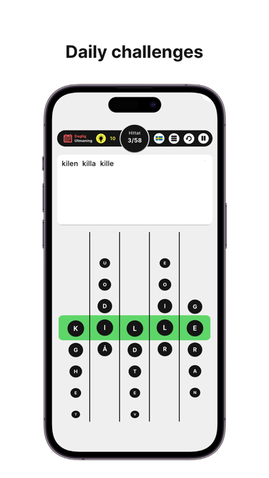 WordWheel: Word Puzzles Screenshot