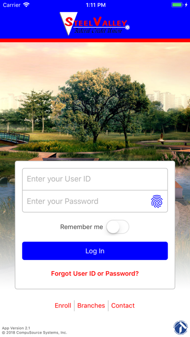 Steel Valley FCU Screenshot
