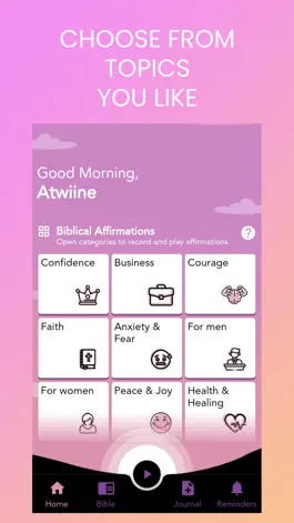 Game screenshot Biblical Affirmations apk