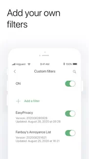 adguard — adblock&privacy iphone screenshot 4