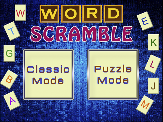 Screenshot #4 pour Word Scramble Games
