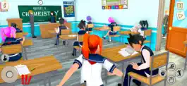 Game screenshot аниме школа симулятор игра apk