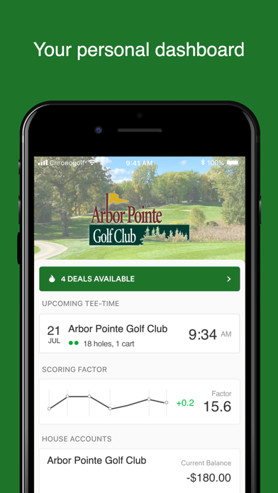Arbor Pointe Golf Club Screenshot