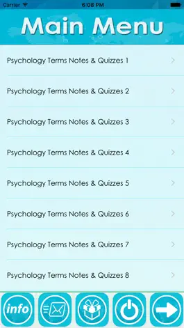Game screenshot Psychology Terms Exam Review apk