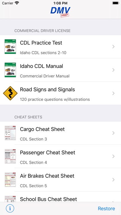Idaho CDL Test Prep