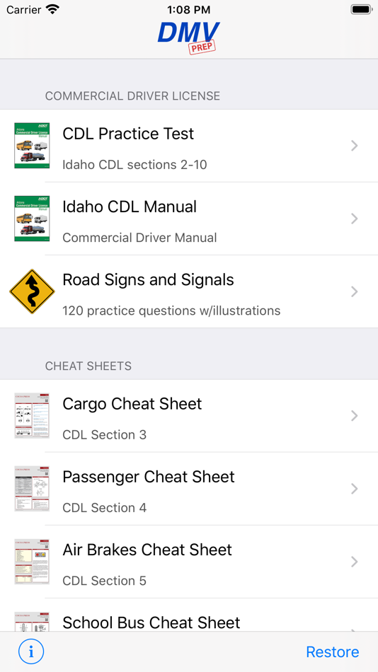 Idaho CDL Test Prep - 6.0 - (iOS)