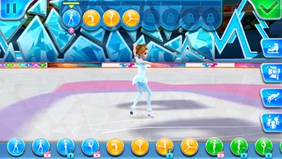 Eiskunstlauf-Ballerina